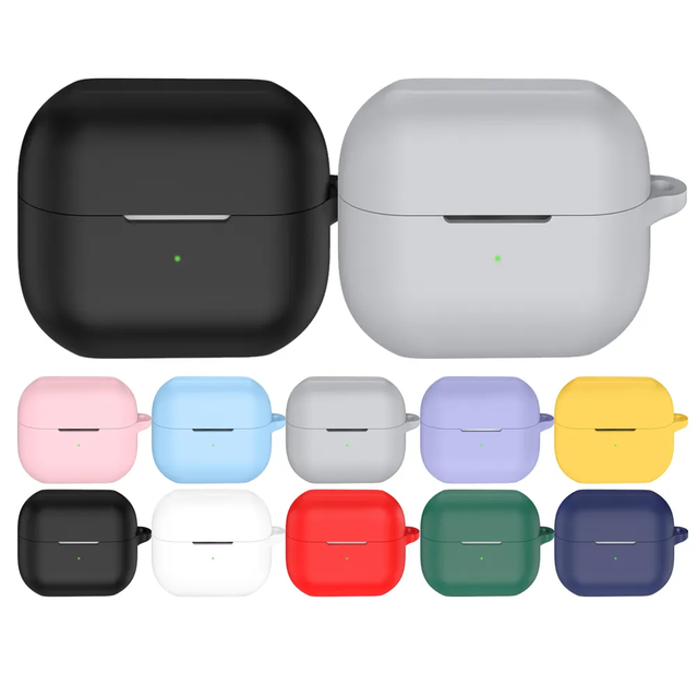 Earphone Case Protection Cases for Samsung Buds 3/3 Pro Soft Silicone Protective Case Cover