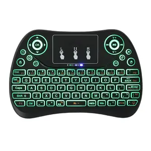 T2 Mini Wireless Keyboard 2.4G Air Mouse Touchpad Design remote control Keyboard for Multimedia Gaming PC Android TV box