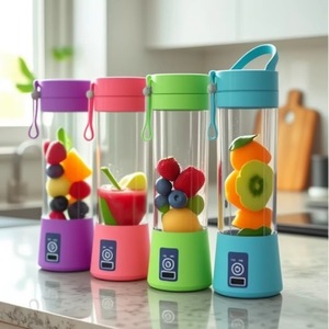 <span class=keywords><strong>Meilleure</strong></span> vente : Mixeur électrique automatique portable 380 ml pour fruits, smoothies glacés et aliments, idéal pour le sport en extérieur - Product Image 1