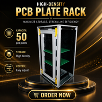 Support de stockage de magazines ESD pour PCB GS-A07103B pour les distributeurs