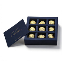 Fabricant de boîtes cadeaux en chocolat personnalisées de luxe, boîte à bonbons vide personnalisée avec logo pour les dates et les bonbons