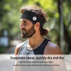عصابة رأس للرجال تفعيلها العرق مرنة في كرة القدم - Product Image 3