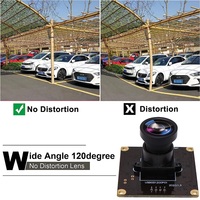 Módulo de Cámara Web con Obturador Global AR0234, Lente sin Distorsión, Gran Angular de 130°, 1080P 90fps Full HD, Cámara Web/PC USB 2.0