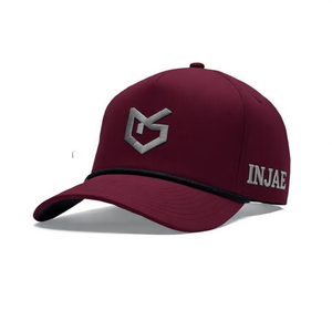 Gorra de Golf con Orificios Cortados a Láser, Logotipo Bordado en Tela, Visera con Cordón, Transpirable, Protección Solar, Ajustable, Unisex, Injae - Product Image 3