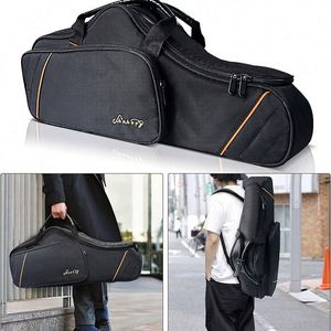Étui pour cor alto BSCI en tissu Oxford rembourré, sac à dos de transport souple vertical pour saxophone et cor, sac de transport pour instrument de musique - Product Image 4