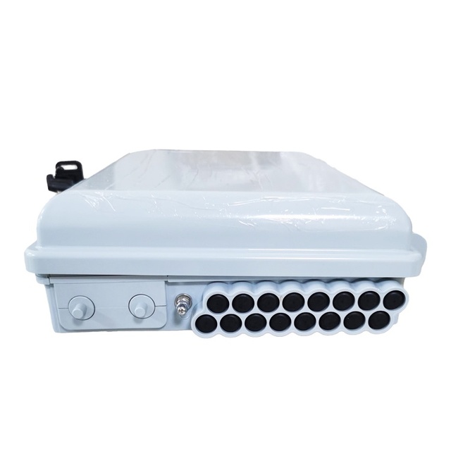 Fiber Distribution Box 16 Cores IP65 Outdoor use Pole/Wall Mounted OEM 16 Ports Optical Distribution Box