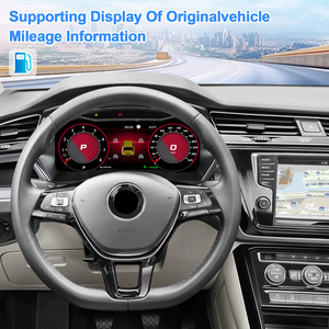 Panel de instrumentos LCD Navihua, cabina virtual LCD, grupo digital para <span class=keywords><strong>Volkswagen</strong></span> VW <span class=keywords><strong>Touran</strong></span> L 2016-2022, velocímetro para el tablero de instrumentos del automóvil. - Product Image 2