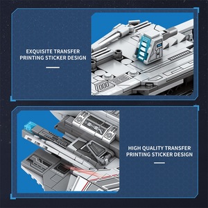 Reobrix Lagrange 787 Airplanes Educational Toy Building <b>Blocks</b> Set for Boys Ages 8-13 Years <b>Plastic</b> 10-Piece - Product Image 4