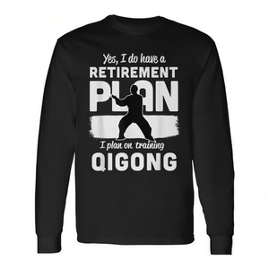 T-shirt à manches longues pour les pratiquants du Qi Gong, arts taoïstes, Chi Gung, Qigong - Product Image 2