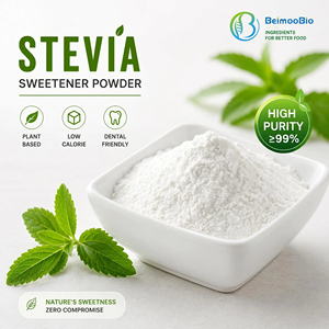 <span class=keywords><strong>Poudre</strong></span> de glycosides de stéviol RebM pour <span class=keywords><strong>chocolat</strong></span> de qualité supérieure et crème glacée – Matière première, support OEM pour les marques d'édulcorants étrangères - Product Image 2