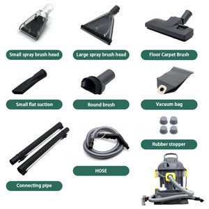 Aspiradora en Seco y Húmedo <span class=keywords><strong>de</strong></span> 1400W y 20L, Aspiradora Comercial <span class=keywords><strong>de</strong></span> Alta Resistencia para Detallado <span class=keywords><strong>de</strong></span> Automóviles, Uso en Garajes y Talleres - Product Image 4