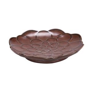 Plato de cerámica con forma de flor para frutas, té, aperitivos, postres, para fiestas, origen Dehua - Product Image 5