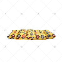 Asiento de Piso Plegable Estilo Bohemio, Cojín Acolchado para Juegos, Silla de Piso Ajustable con Reposabrazos para Adultos