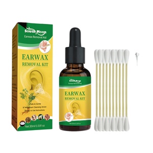 Kit de Tratamiento de Gotas para los Oídos Orgánicas y Herbales Ecológicas para el Alivio del Tinnitus, Congestión del Oído, Bloqueo del Canal Auditivo, Fórmula Líquida Nutritiva - Product Image 1