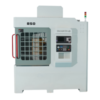SYNTEC 7.5kw Mini CNC Máquina de corte de metales 24000rpm Centro de fresado vertical Características automáticas Servicio pesado para metal de aluminio