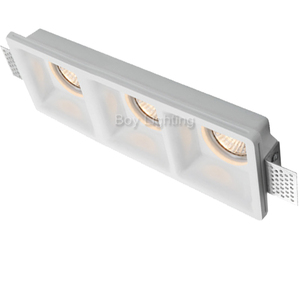 <span class=keywords><strong>3</strong></span> 헤드 3X7watt 석고 바디와 21w 스퀘어 led 석고 라이트 다운 라이트 - Product Image 3