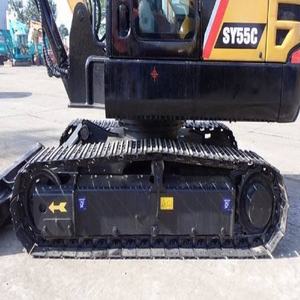 Peso operativo de 5 toneladas Original China utilizó el equipo de excavadora sobre orugas SANY SY55 en stock - Product Image 3