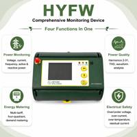 Medidor de Energía Trifásico para Riel DIN, Comunicación Inalámbrica RS485 Modbus RTU GPRS, Monitoreo Inteligente de Energía
