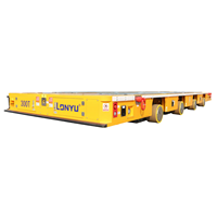 Carro de Transferencia de Moldes para Cargas Pesadas de 50 Toneladas, Inteligente, con Navegación Magnética y Sistema de Evitación de Obstáculos Láser, Robot AGV