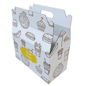 Cajas de Comida para Llevar con Logotipo Personalizado, Caja para <span class=keywords><strong>Happy</strong></span> <span class=keywords><strong>Meal</strong></span>, Caja para Papas Fritas, Caja para Pollo Frito, Cajas Desechables para Comida Rápida - Product Image 2