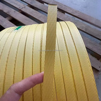 Fábrica de Materiales Nuevos Yueyang, Fabricante de Material PP, Buena Plasticidad, Correa de Tensión Amarilla