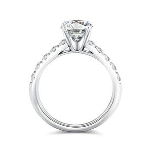 เครื่องประดับแฟชั่นแหวนเพชร14K สีเหลืองทองแหวนหมั้นแต่งงาน - Product Image 4