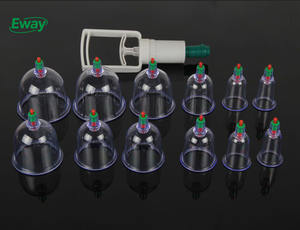 Оптовая продажа, Лидер продаж, одинарные хиджамные чашки размером от 1 до 6, пластиковые (ПК как), Набор вакуумных банок для тела, лидер продаж, хиджамные банки - Product Image 6