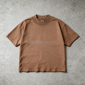 Camisetas Unisex de Alta Calidad 100% Algodón, Ropa para Hombre, Fabricantes de Camisetas, Corte Cuadrado, Hombros Caídos, Camiseta de Peso Pesado - Product Image 2