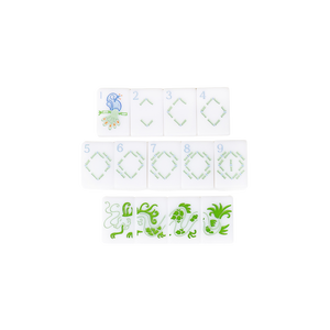 Jeu de tuiles de mahjong américain en acrylique floral pastel macaron, tuiles de mahjong gravées mignonnes à une seule couche, jeu de divertissement intérieur - Product Image 2