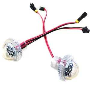 hot sale 26mm AC24v auto program rgb amusement cabochon funfair amusement rides lights