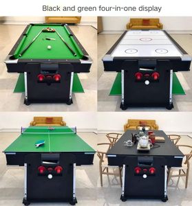 <span class=keywords><strong>Table</strong></span> <span class=keywords><strong>de</strong></span> <span class=keywords><strong>billard</strong></span> multifonctionnelle quatre-en-un <span class=keywords><strong>de</strong></span> style américain, <span class=keywords><strong>table</strong></span> <span class=keywords><strong>de</strong></span> <span class=keywords><strong>billard</strong></span> noire à huit boules, <span class=keywords><strong>table</strong></span> <span class=keywords><strong>de</strong></span> <span class=keywords><strong>billard</strong></span> d'intérieur <span class=keywords><strong>pour</strong></span> la maison, coussin en caoutchouc durable - Product Image 2