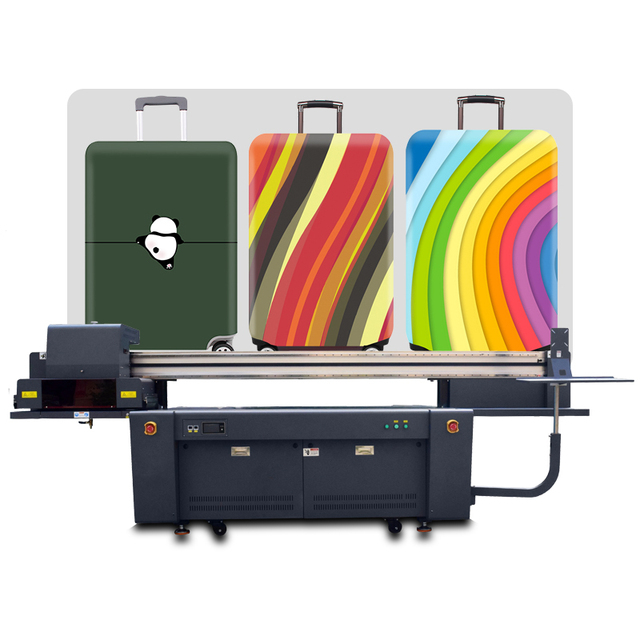 YD-2513 Industrial Gen5/Gen6 Head Adjustable Height 400mm Uv Flatbed Printer 2.5*1.3m for Book Edge Bottles Boxes Luggage