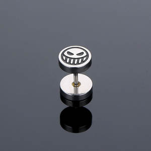 Pendientes Personalizados Elegantes e Impermeables de Acero Inoxidable 316L, Chapados en Oro de 14k y 18k, Pendientes de Moda con Diseño de Anime para Mujer - Product Image 5