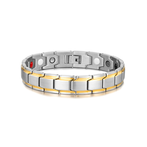 Wholesale Men's Jewelry Stainless Steel Bio <strong>Energy</strong> Health <strong>Bracelet</strong> Magnet <strong>Energy</strong> <strong>Bracelet</strong> for Man - Product Image 1