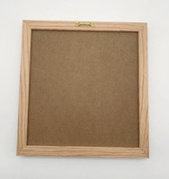 Cadre en bois massif de chêne blanc 10x10 pouces, artisanat fait à la main, panneau de lettres en feutre pour les décors de maison, artisanat d'art, vente en gros