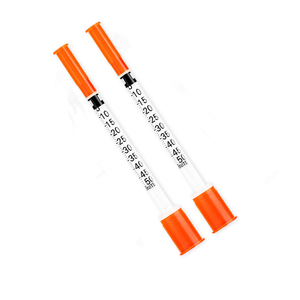 Jeringa Veterinaria de Grado Médico de 31 g, 1 ml, 50/100 Unidades, PP, <span class=keywords><strong>Aguja</strong></span> de Insulina Estéril de Seguridad de 6 mm y <span class=keywords><strong>Calibre</strong></span> <span class=keywords><strong>30</strong></span> para Uso Animal - Product Image 4