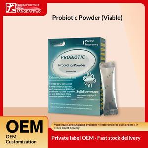 Polvo Probiótico con 3 Mil Millones de <span class=keywords><strong>Bacterias</strong></span> Vivas para Adultos y Niños, Salud Gastrointestinal, 20g (10 Sobres) Venta al por Mayor - Product Image 5