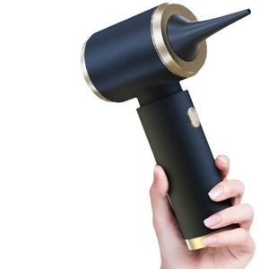 Aspiradora de mano para coche, inalámbrica, recargable, 0,3 l, edición suprema negra y dorada, portátil, de uso en seco - Product Image 1