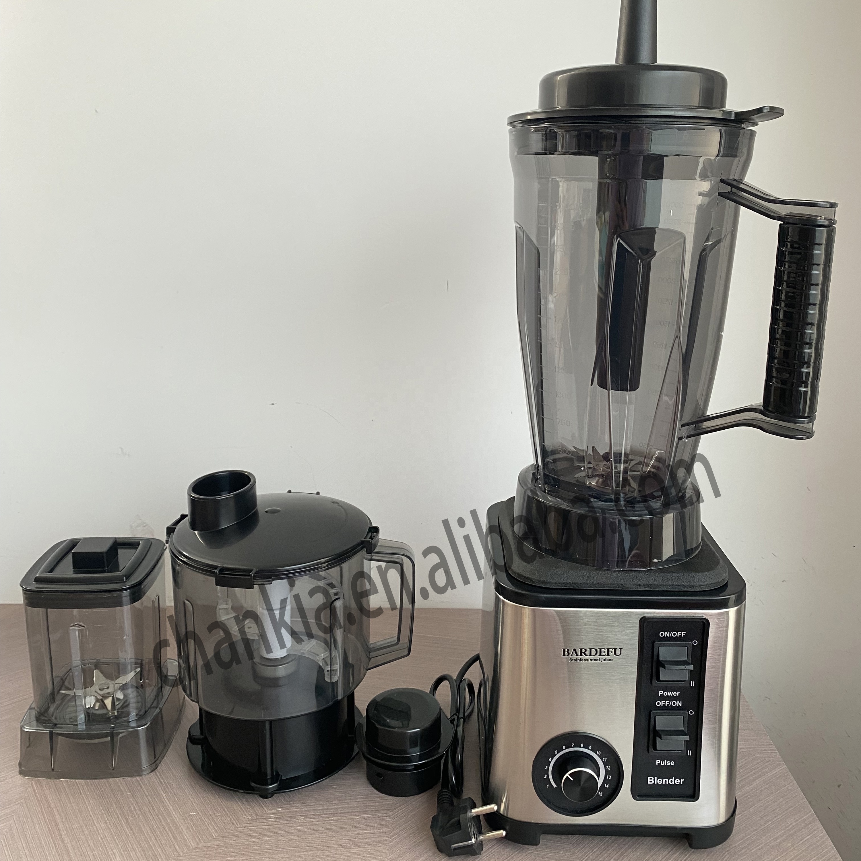 BARDEFU Commercial Kitchen 8 in 1Blender Fresh Orange Industrial Grinder Extractor and Smoothie Juicers Machine Mixers Blender · image 4
