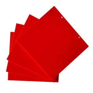 Plaka kırmızı Nema sınıf GPO-3 malzeme levha