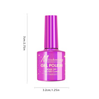 ZJ Vernis Gel 8 Couleurs Non Toxique Écologique Résine UV Curable Effet Œil de Chat Lumineux Effet Eau Petit Kit de Gels Photothérapie Large Gamme