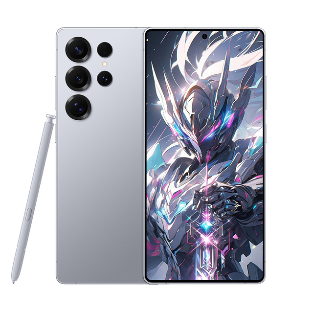 Original S25 Ultra Smartphones 16GB+1TB 5G Dual SIM Mobile Phone LED HD 7.3" Screen Deca Core Android 14 Above 8000mAh Battery