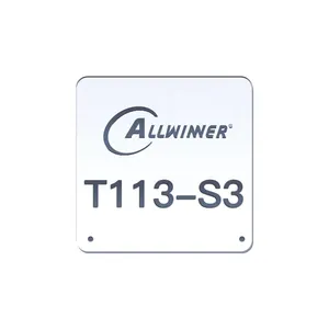 Allwinner T113-S3 Ic Chip Nieuwste Processor Voor Auto Dvd-speler Hmi Auto MP5 Plc Industriële Embedded128MB DDR3 ELQFP128