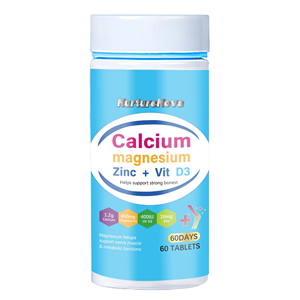 Teyi - Tabletas de Calcio, Magnesio y Zinc Naturales, 60 Cápsulas, Suplemento Diario para el Apoyo Inmunológico en Adultos, Exportación Transfronteriza, Gran Venta - Product Image 1
