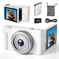Caméra 360° Ultra HD 8K à écran rotatif de 3 pouces, grand angle de 90°, zoom optique 10x-20x, anti-tremblement, professionnelle, en promotion sur Amz