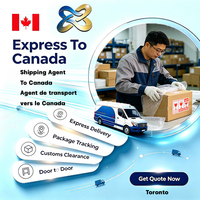 Agente de envío Parcel Route Import Export Express a Canadá Vancouver Puerto del comprador Orden