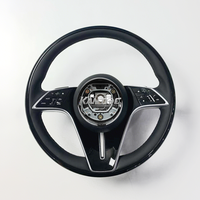Volant en cuir pour Mercedes Benz W204 W205 W211 W212 W213 W176 W221 W166 W167 X166 GLE 53 63 AMG