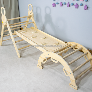 Tosen - Juguete de Madera para Niños, 3 en 1, Estructura de Escalada, Gimnasio para Niños de 2 a 13 Años - Product Image 2