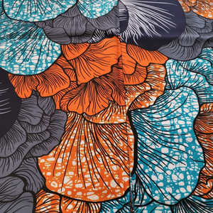 Tela de Vestir de Primera Calidad con Estampado Africano Tradicional, 100% Poliéster, Tejido Resistente a las Arrugas, para Niños y Niñas, Exportación a Europa y EE. UU. - Product Image 1