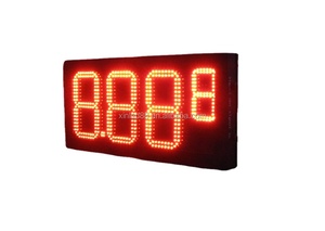 Mejor precio 8 "<span class=keywords><strong>10</strong></span>" 12 "16" 20 "24" 36 "8.889/<span class=keywords><strong>10</strong></span> 7 segmentos Precio de gas Señal <span class=keywords><strong>LED</strong></span> Señal de precio <span class=keywords><strong>Led</strong></span> para pantalla de gasolinera de gasolina - Product Image 5